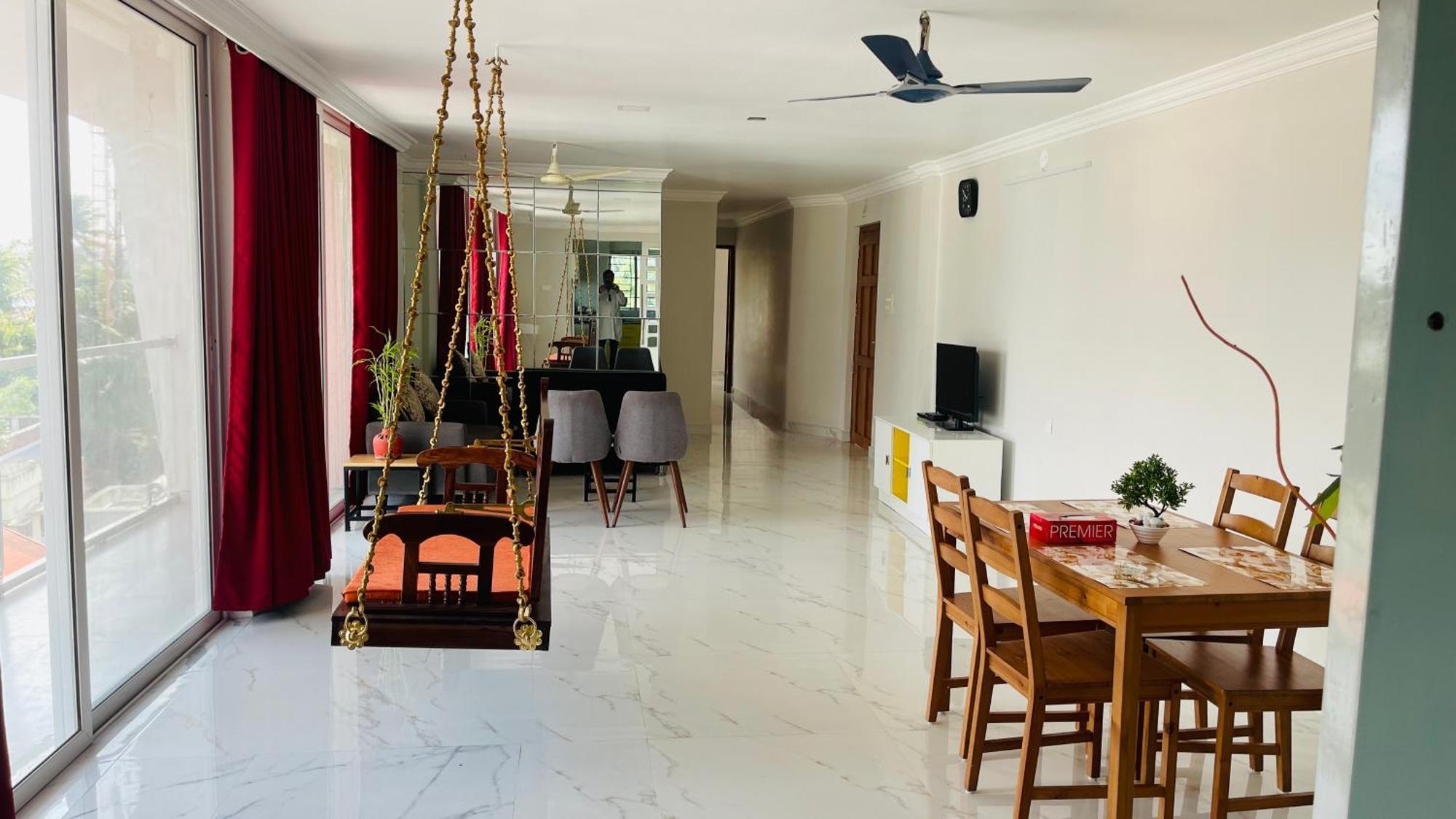 Rajamandiram 3Bhk Ac Apartment In Trivandrum Central Thiruvananthapuram Exteriör bild